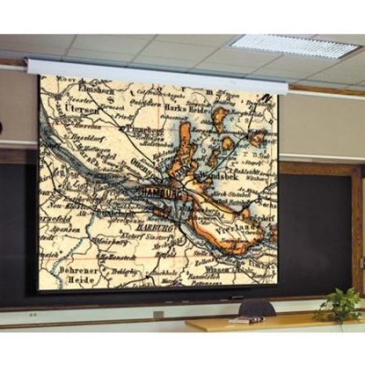 116344 Draper Targa Electric Projection Screen 106" x 188", Matt White