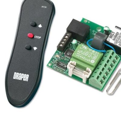 121090 Draper MC1 and IRT/R Low Voltage Control Board and IR Remote Control Kit