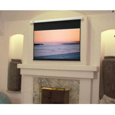 136008 Draper Salara/Plug and Play Electric Projection Screen 60" x 80", Matt White XT1000E