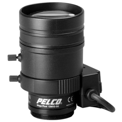 Pelco 13M15-50 1/3-inch 15-50mm F1.5 3 Megapixel DC Auto-Iris Varifocal Lens