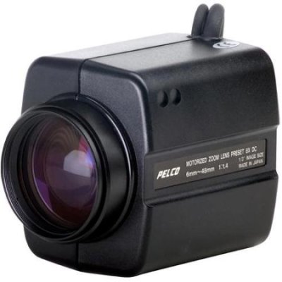 Pelco 13ZD6X8 Motorized Zoom Lens (1/3", Auto Iris, 6-48mm, CS Mount, No Motorized Presets)