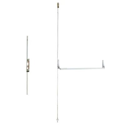 1990EO-44-P35 Falcon Exit Only Concealed Vertical Rod Crossbar Device, 44" Crossbar, Painted Alum...