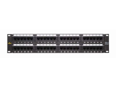 20-5548 Datacomm Cat 5e 48 Port Patch Panel