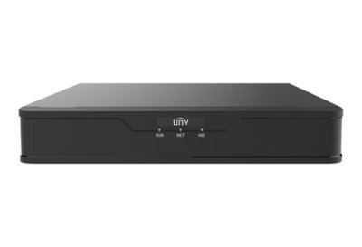 Uniarch by Uniview 4K UltraHD 8MP NDAA-Compliant 4-Channel IP Network Video Recorder with 4 PoE Ports and 1 SATA Hard Drive Bay