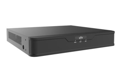 Uniarch by Uniview 4K UltraHD 8MP NDAA-Compliant 4-Channel IP Network Video Recorder with 4 PoE Ports and 1 SATA Hard Drive Bay