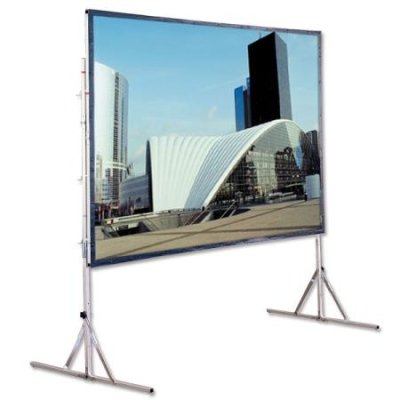 218179 Draper Cinefold Portable Projection Screen 65" x 116", Matt White XT1000V