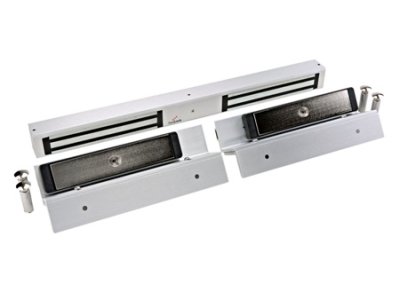 2282-TJ82-DSM2-US28 Dynalock SlimLine Holding Force Electromagnetic Locks, Door Status Switch, St...