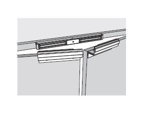 2282-TJ82-DSM2-US28 Dynalock SlimLine Holding Force Electromagnetic Locks, Door Status Switch, St...