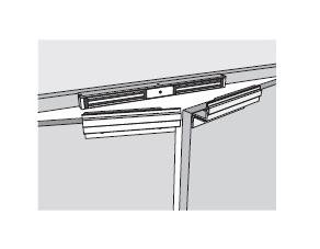 2282-TJ82-DSM2-US28 Dynalock SlimLine Holding Force Electromagnetic Locks, Door Status Switch, Standard-Satin Aluminum