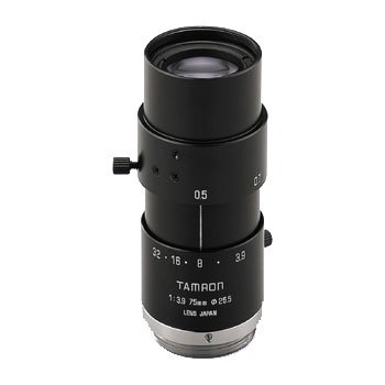 23FM75-L Tamron 2/3" 75mm F/3.9 w/Lock Manual Iris Lens