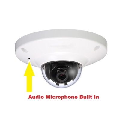 IP Camera with Audio Microphone Built In