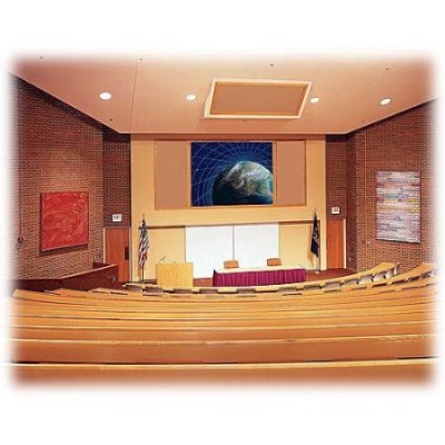 250112 Draper Cineperm Fixed Projection Screen 65" x 116", ClearSound Grey Weave XH600E