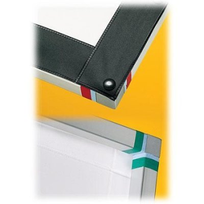 250112 Draper Cineperm Fixed Projection Screen 65" x 116", ClearSound Grey Weave XH600E