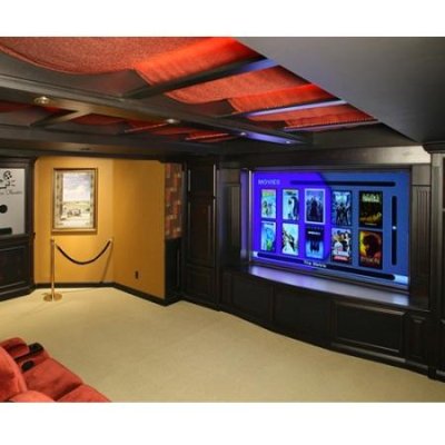 255011 Draper WrapAroundClarion Fixed Projection Screen 72" x 96", Matt White XT1000V