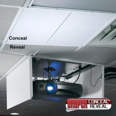 300037 Draper LCD Lift A (Flat Closure) 