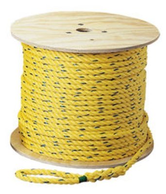 31-841 Pro-Pull™ Polypropylene Rope, 1/4 inch diameter x 1000 feet long