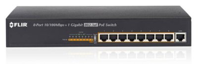 POE SWITCH 8 POE PORTS W/ 1 LAN