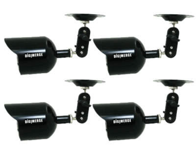 Summit Ultra Resolution 600 TVL IR Bullet Camera 4-Pack