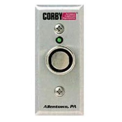 4304 Corby Narrow Plate, Heavy-Duty Green 12V LED