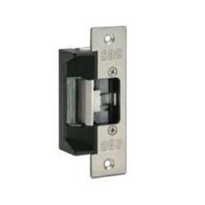 45-4RV SDC Commercial Grade Electric Door Strike, 4-7/8" x 1-1/4" (124x32mm) FacePlate, Aluminium...