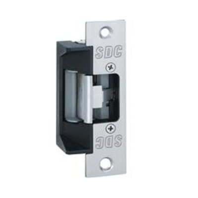 45-4SD SDC Commercial Grade Electric Door Strike, 4-7/8" x 1-1/4" (124x32mm) FacePlate, Stainless...