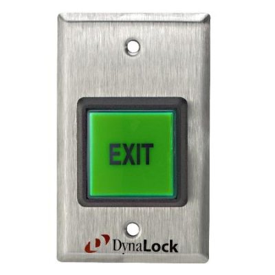 6270 Dynalock Pushbutton 2” Square Plastic Illuminated Button