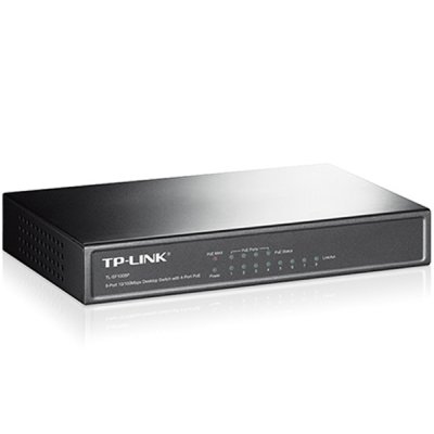 TP-LINK TL-SF1008P - 8 Port switch with 4 POE ports 