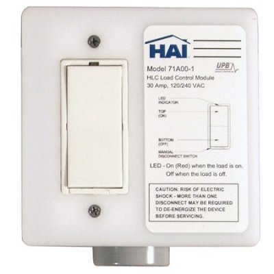 71A00-1 HAI 30A Heavy-Duty Load Control 220V UPB-Compatible Switch