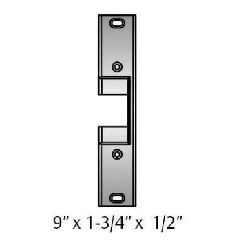 7000-12D-789S-626 HES 7000 Series Electric Strikes, 12VDC, 789S Faceplate, Satin Chrome Finish