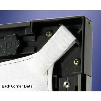 800018 Draper AccuScreens Fixed Screen 45" x 80", SoundScreen Matte White