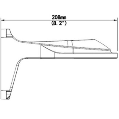 TR-WM04-IN - UNV Uniview - 4-inch Fixed Dome Indoor Wall Mount