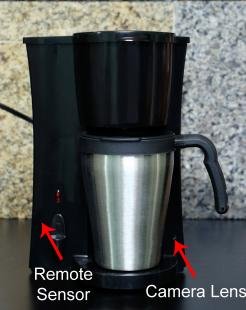 Bush Baby Coffee Pot with Covert Camera