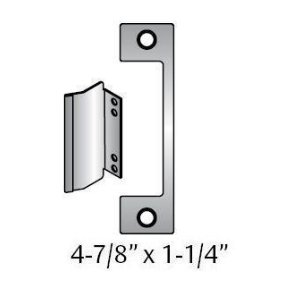 1006-12/24D-630-A-630 HES 1006 Series Electric Strike, Failsecure, 12/24VDC, A Plate, Satin Stain...