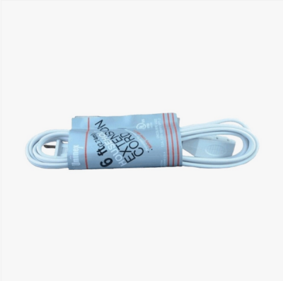 12 Foot Indoor Extension Cord (White Color)