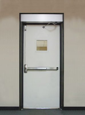 AO19-1-45.5RH-PULL-AL Detex Door Operator Single 45.5 Rht Hand Pull Aluminum Auto Operator