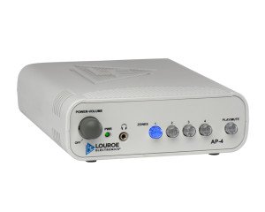  Louroe 4-Zone Manual Audio Monitoring Base Station