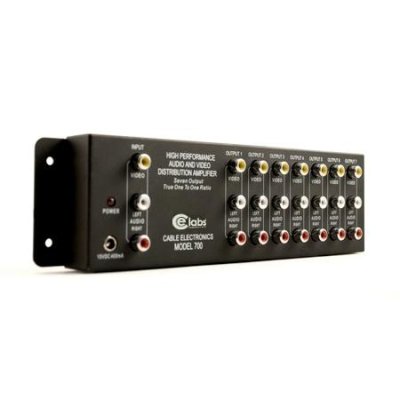 AV700 CE Labs 1 In / 7 Out Prograde Composite Audio/Video Distribution Amplifier