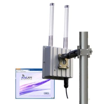 AW58100HTM 5.8 GHz Outdoor 100 Mbps Wireless Ethernet Mesh Node Radio