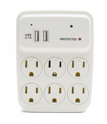 BB2Outlet: Bush Baby Hidden Wall Outlet Adapter