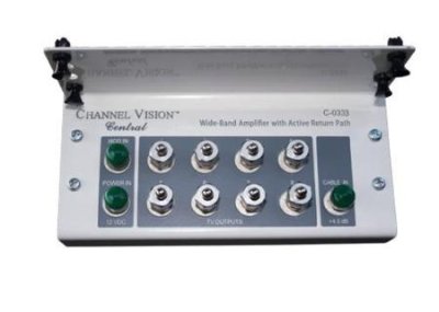 C-0333 8 Output Bi-Directional Amplified Splitter