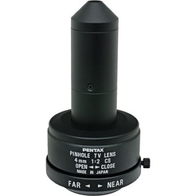 Pentax C70403PS 1/3" CS Mount 4mm F2.0 Pinhole Lens with Auto Iris DC