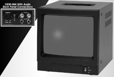 CHUGAI CEM-09A MONITOR, B/W 9"