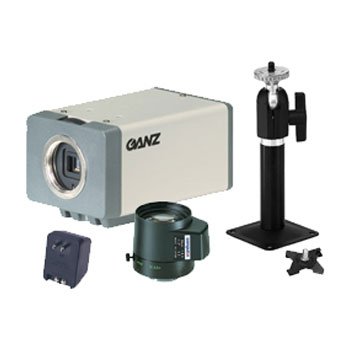 CK-1C Ganz FC-62D Camera Kit w/ TG2Z3514FCS (3.5-8mm Varifocal DC A/I) Mounting Bracket & 24VAC P...