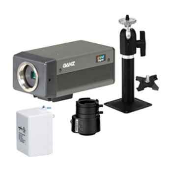 CK-7C Ganz CL-301 Camera Kit w/ TG2Z3514FCS-L (3.5-8mm Varifocal DC A/I), Mounting Bracket & 24VA...
