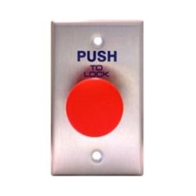 CM-420RE Camden Red Mushroon Switch With Exit