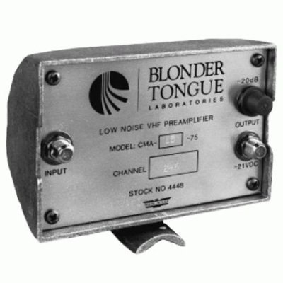 CMA-UC Blonder-Tongue Preamplifier Broadband & UHF, 470-806 MHz