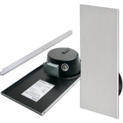 CSD1X2VRU Drop-in Ceiling Mounted Speaker with Back Can & Recessed Volume Control (Bright White )...