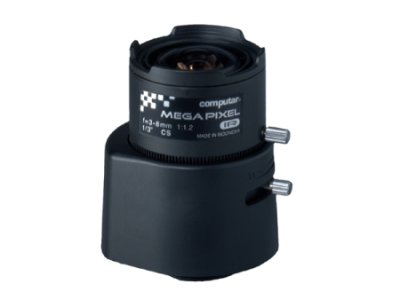 CVL-38-AI-DN-MP CBC 1/3" 3-8mm F1.2 Varifocal Lens 3 Megapixel Camera HD Series DC Auto-iris Day/...