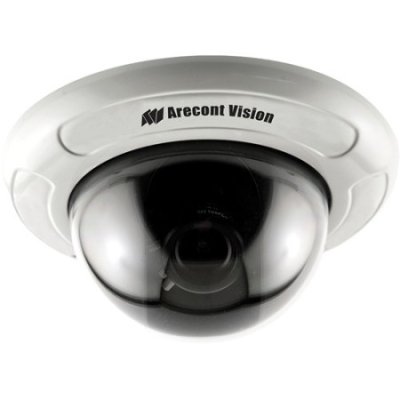 Arecont Vision D4F-AV3115DN-3312 D4F In-ceiling Mount Dome Camera (3.3 to 12mm Lens)