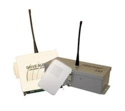 DA-605P Drive-Alert Driveway Alarm System, Wireless Kit With Sensor, Plug-in Chime